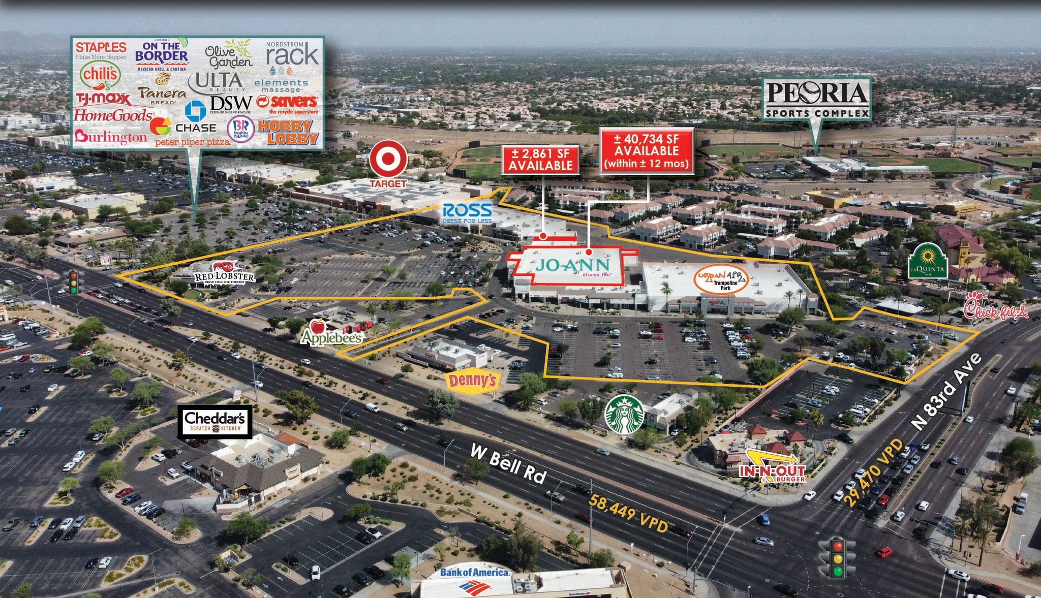 8055 W Bell Rd, Peoria, AZ à louer Photo de l’immeuble– Image 1 sur 1