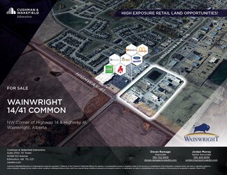 Plus de détails pour 2910 15 Av, Wainwright, AB - Terrain à vendre