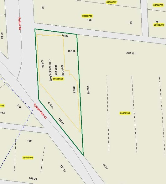 1600 Fulton Ave, Charlotte, NC à vendre - Plan cadastral – Image 2 sur 6