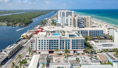 777 N Ocean Dr, Hollywood, FL - VUE AÉRIENNE  vue de carte
