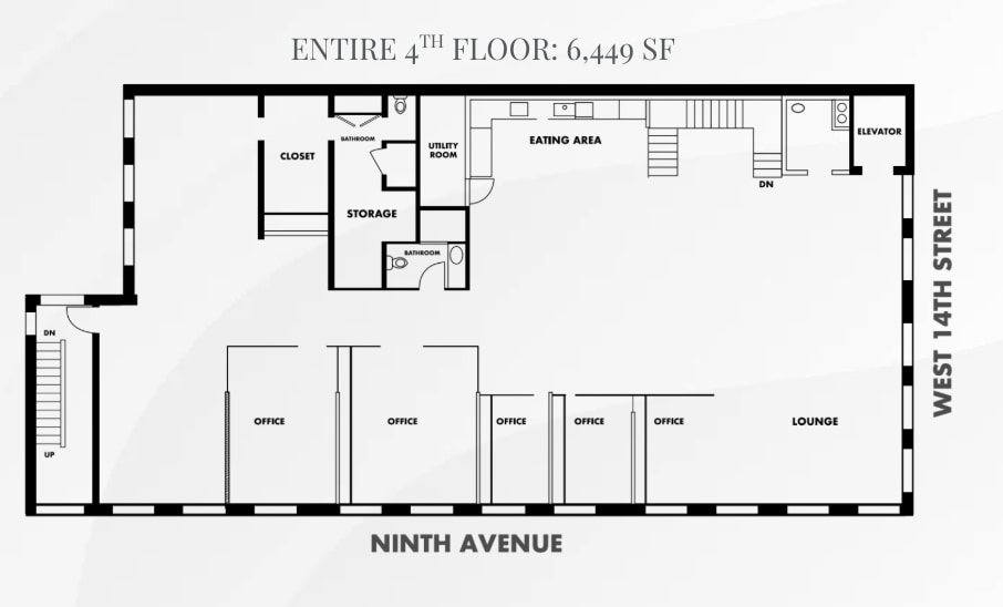 400 W 14th St, New York, NY à louer Photo intérieure– Image 1 sur 7