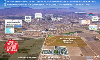 Plus de détails pour 60 Avenue 52, Coachella, CA - Terrain à vendre