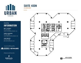 222 W Las Colinas Blvd, Irving, TX à louer Plan d’étage– Image 1 sur 1