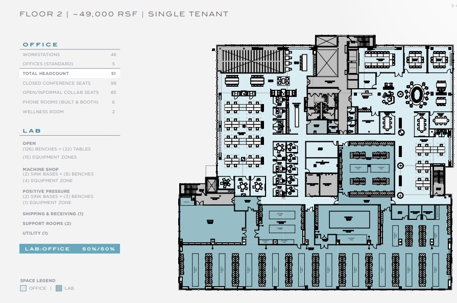 777 Industrial Rd, San Carlos, CA à louer Plan d’étage– Image 1 sur 3