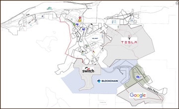 3500 Waltham Way, Mccarran, NV à louer Carte– Image 2 sur 2