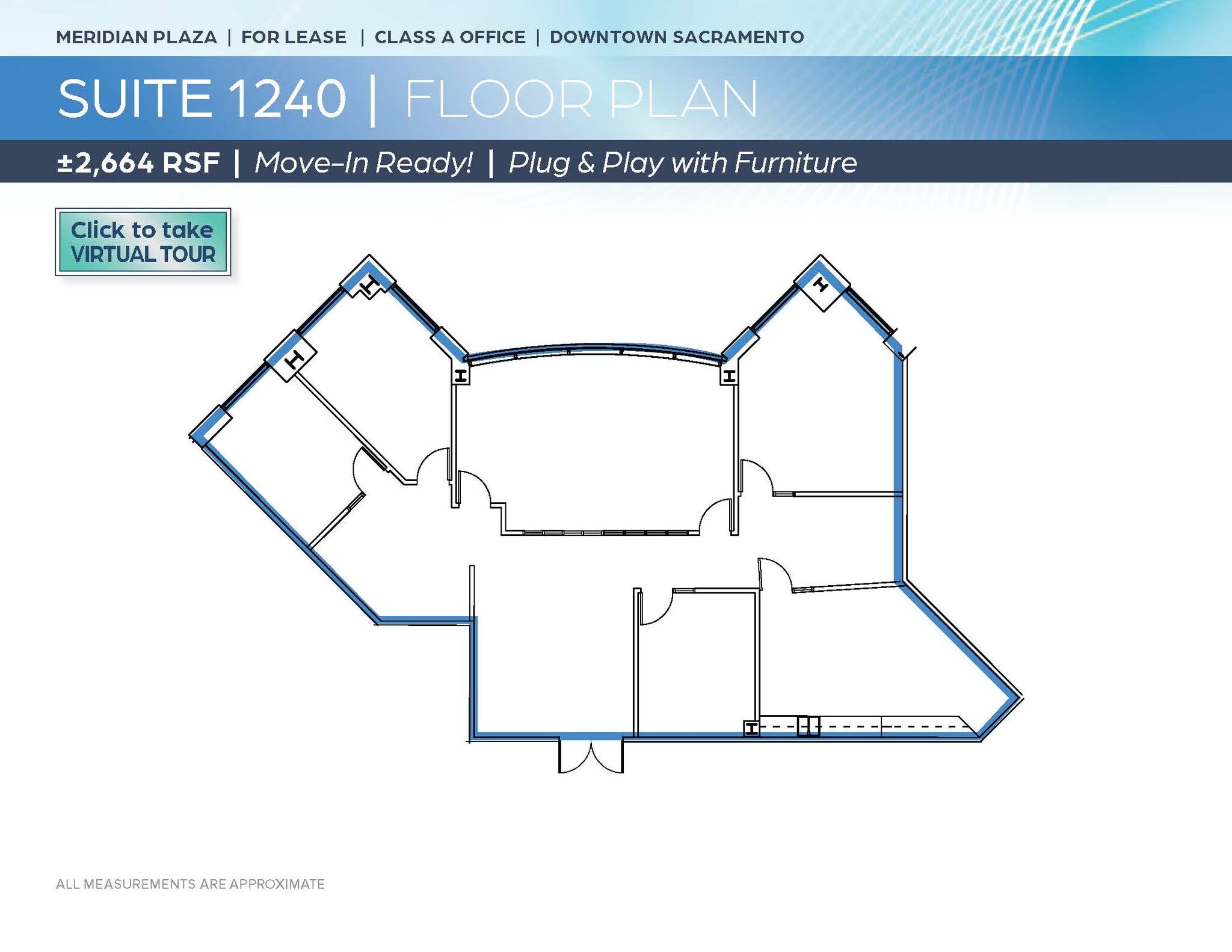 1415 L St, Sacramento, CA à louer Plan d’étage– Image 1 sur 1