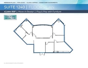 1415 L St, Sacramento, CA à louer Plan d’étage– Image 1 sur 1