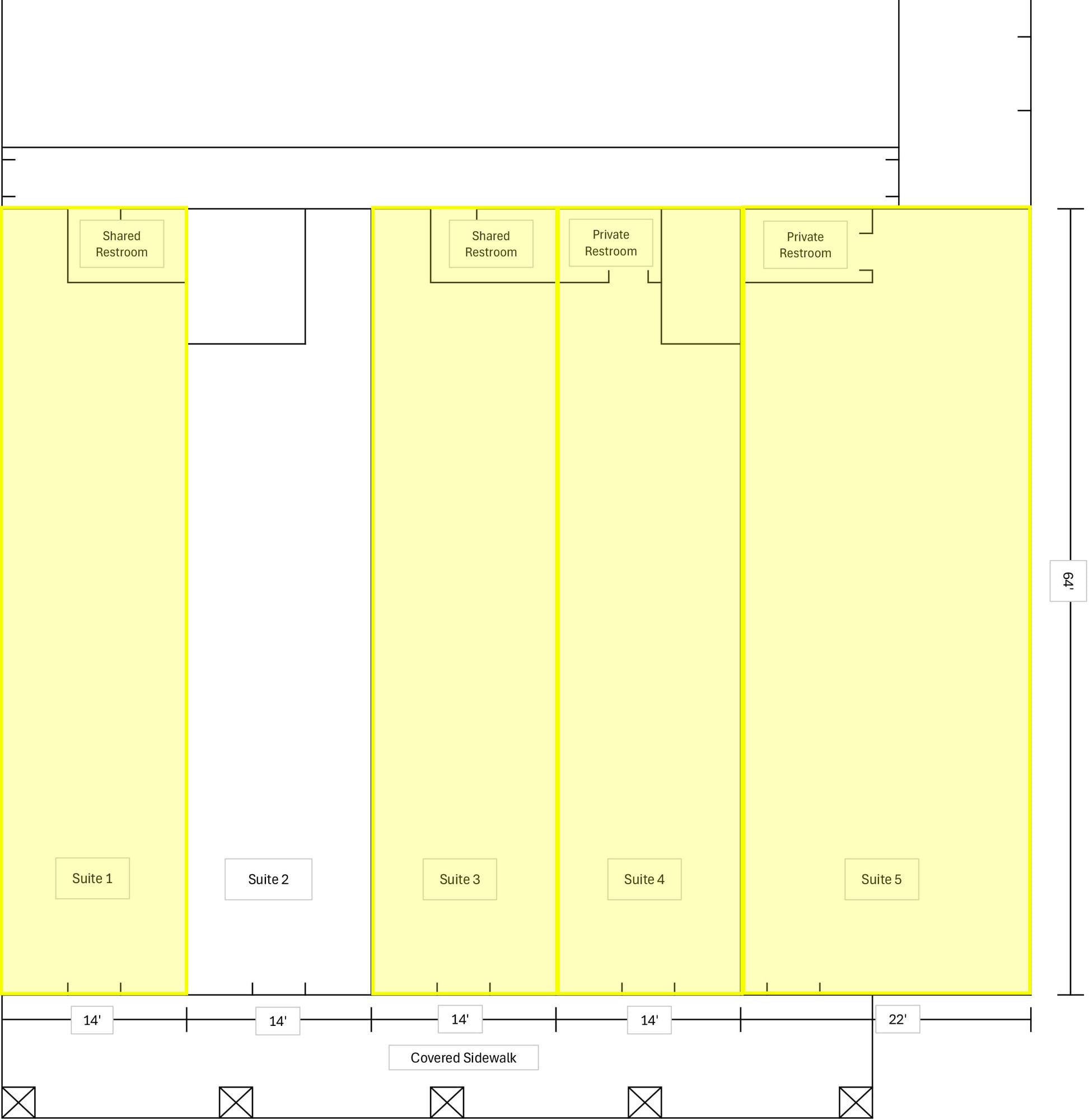 8101 Polo Club Dr, Merrillville, IN à louer Plan d’étage– Image 1 sur 1
