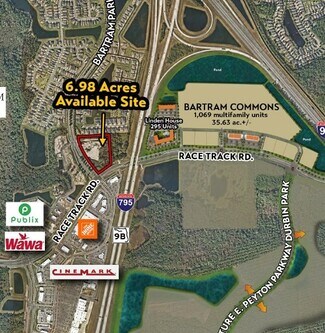 Plus de détails pour Bartram Park Blvd, Saint Johns, FL - Terrain à louer