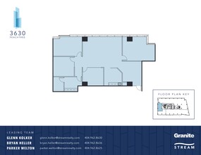 3630 Peachtree Rd NE, Atlanta, GA à louer Plan de site– Image 1 sur 5