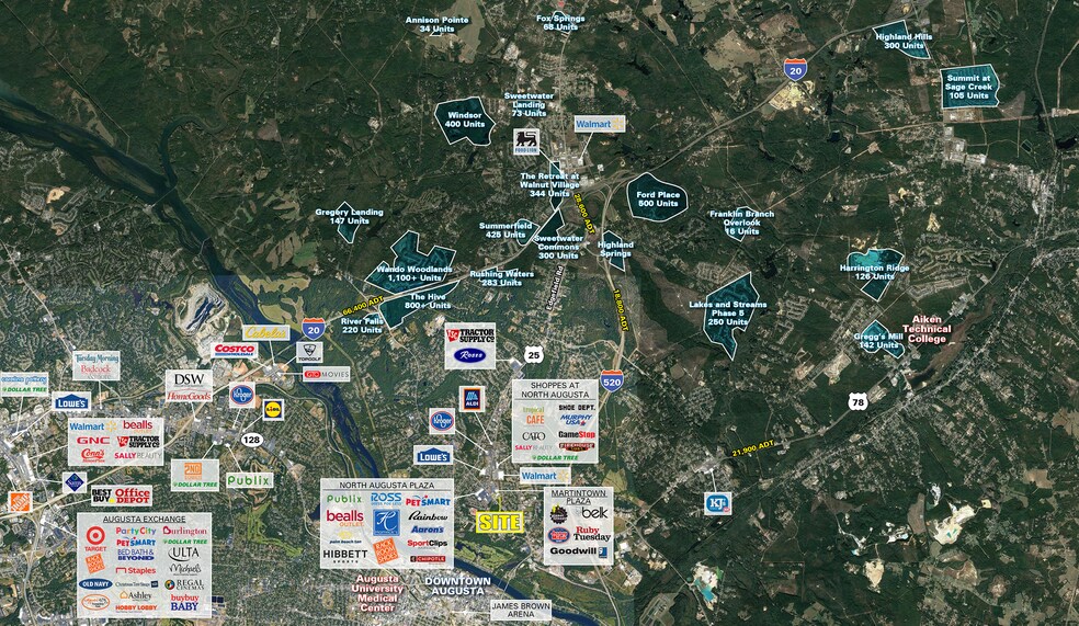 417 E Martintown Rd, North Augusta, SC à vendre - Photo de l’immeuble – Image 2 sur 6