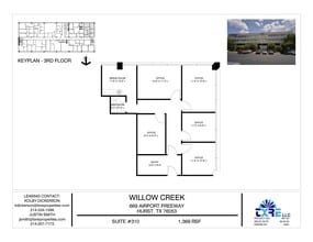 669 Airport Fwy, Hurst, TX à louer Plan d’étage– Image 1 sur 1