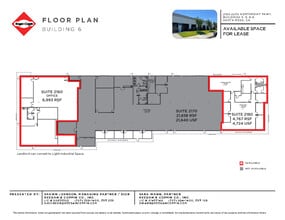 2160-2180 Northpoint Pky, Santa Rosa, CA à louer Plan d’étage– Image 1 sur 1