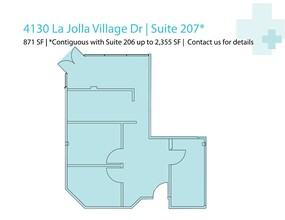 4150 Regents Park Row, La Jolla, CA à louer Plan d’étage– Image 1 sur 1