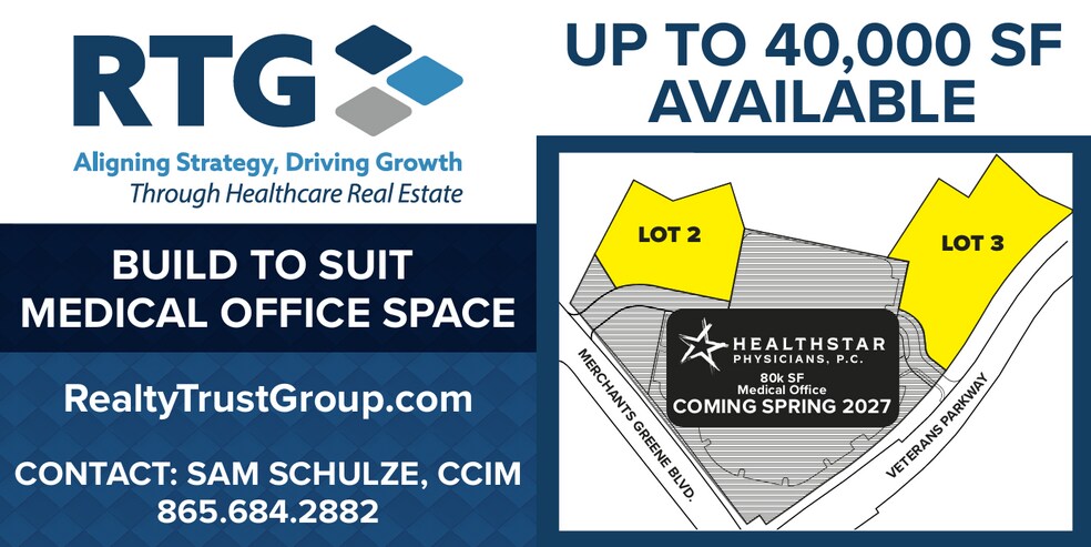 624 Merchants Greene blvd, Morristown, TN à louer - Aérien – Image 1 sur 8