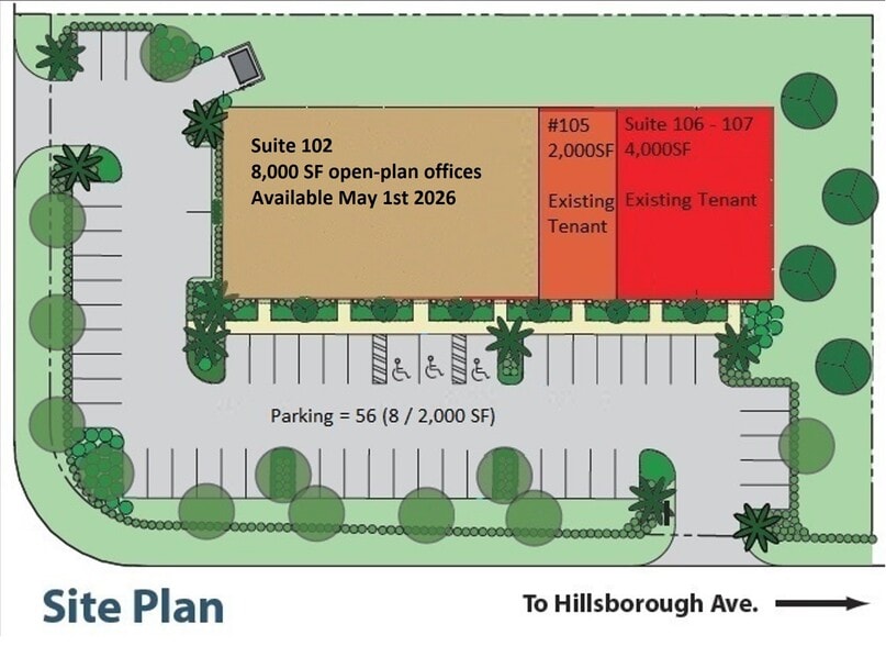 13528 Prestige Pl, Tampa, FL à louer - Plan de site – Image 3 sur 4