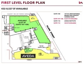 2828 N Clark St, Chicago, IL à louer Plan d’étage– Image 1 sur 1