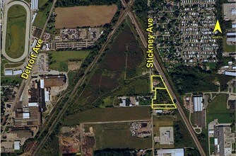 5430 Stickney Ave, Toledo, OH - Vue aérienne vue de carte