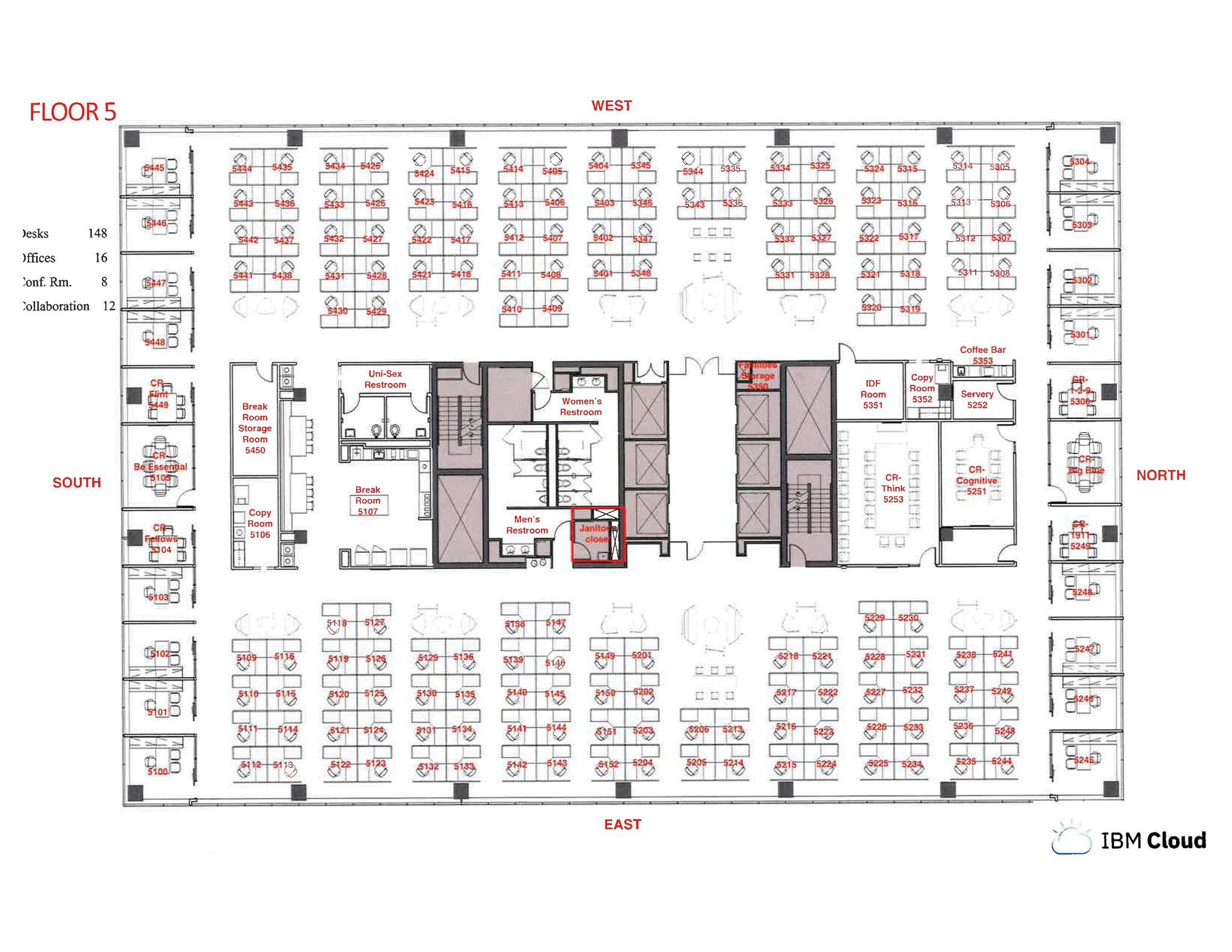 14001 N Dallas Pky, Dallas, TX à louer Plan d’étage type– Image 1 sur 1