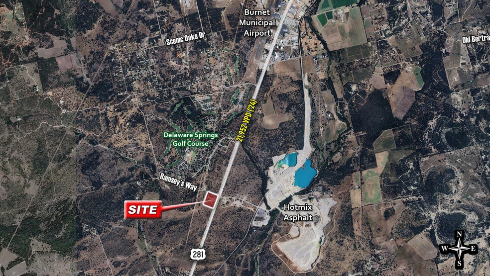4895 N US 281, Burnet, TX à vendre - Aérien – Image 2 sur 4