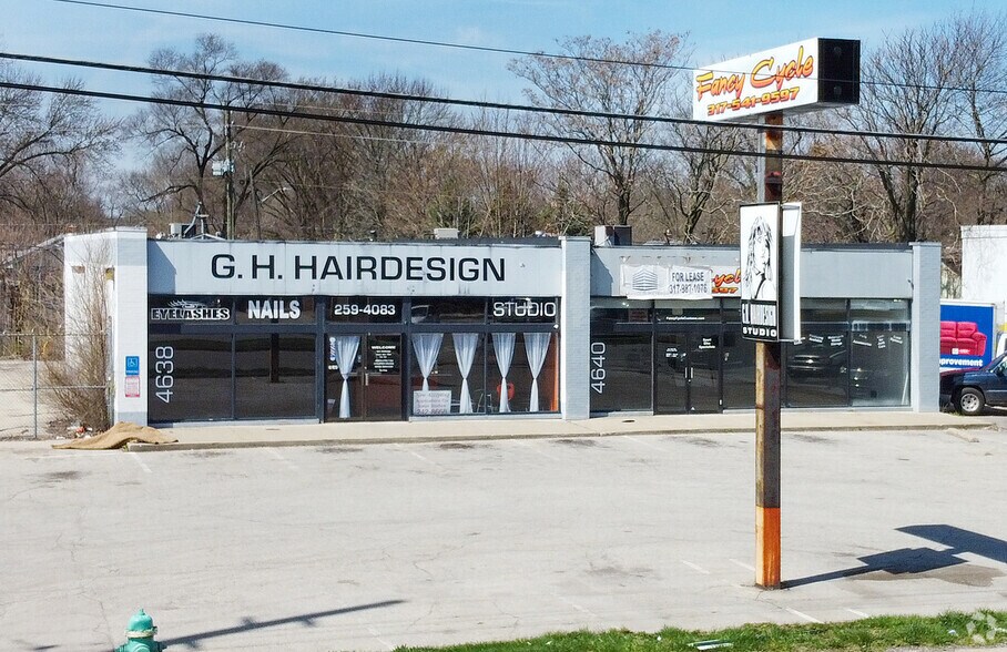 4638-4640 N Keystone Ave, Indianapolis, IN à louer - Photo de l’immeuble – Image 2 sur 6
