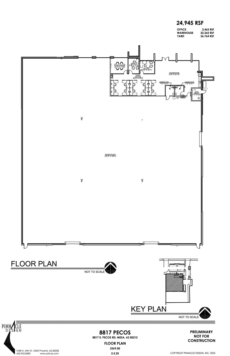 8817 E Pecos Rd, Mesa, AZ à vendre Plan d’étage– Image 1 sur 1