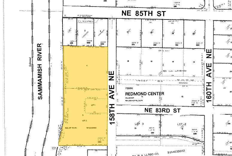 8383 158th Ave NE, Redmond, WA à louer - Plan cadastral – Image 2 sur 9