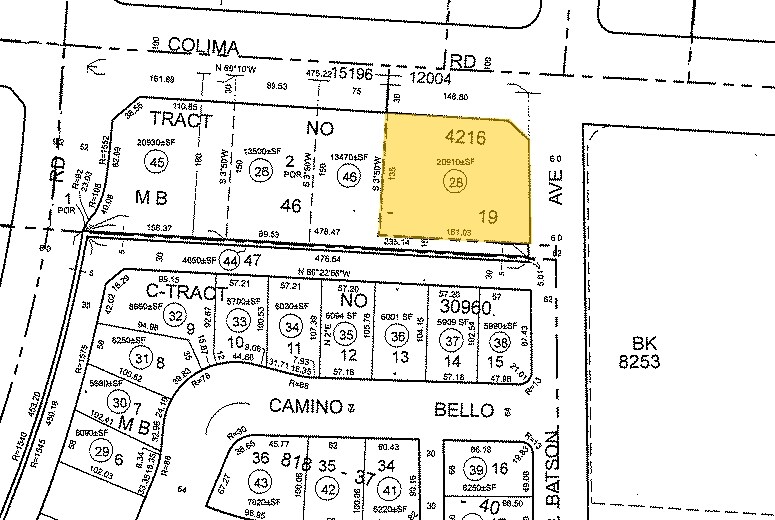 18340 Colima Rd, La Puente, CA à louer - Plan cadastral – Image 2 sur 4