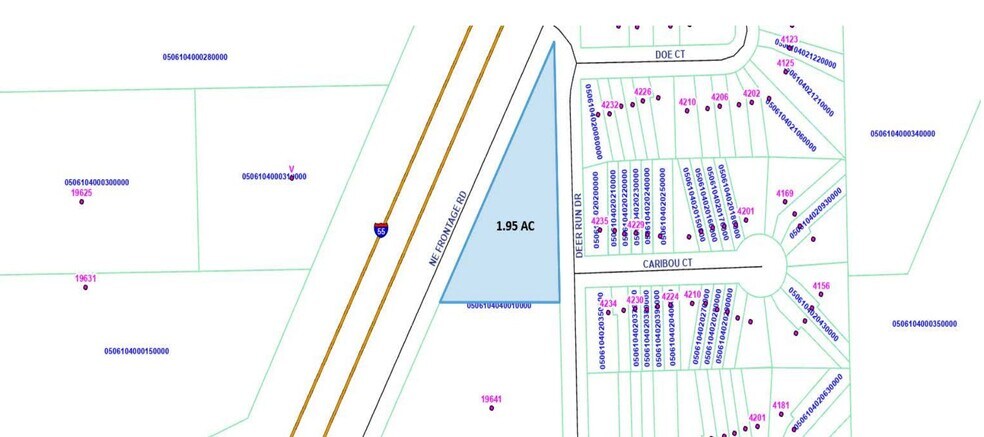 I-55 NE Frontage Road,, Shorewood, IL à vendre - Plan cadastral – Image 2 sur 2