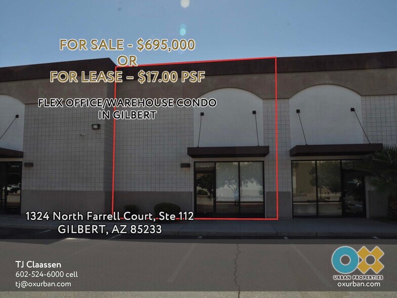 1324 N Farrell Ct, Gilbert, AZ à vendre - Photo de l’immeuble – Image 3 sur 33