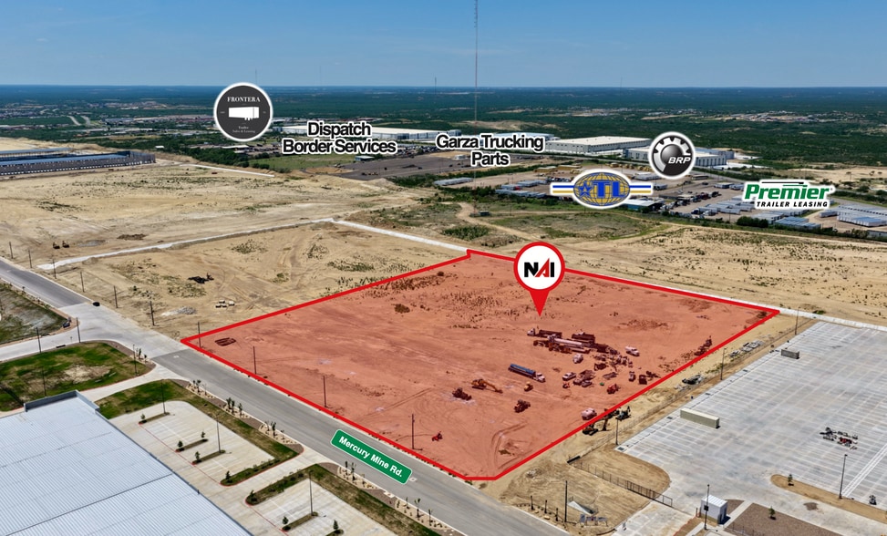 1002 Mercury Mine Rd, Laredo, TX à vendre - Aérien – Image 2 sur 9