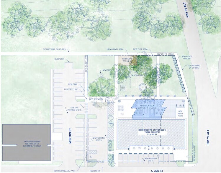 112 Jackson St, Richmond, TX à louer - Plan de site – Image 3 sur 3
