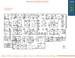 233 E Main St, Mesa, AZ à louer Plan d’étage– Image 1 sur 2