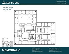 738 Highway 6 S, Houston, TX à louer Plan d’étage– Image 1 sur 1