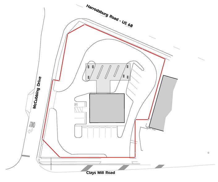 1617 Clays Mill Rd, Lexington, KY à louer - Plan de site – Image 3 sur 4