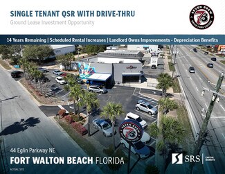 Plus de détails pour 44 Eglin Pky, Fort Walton Beach, FL - Local commercial à vendre