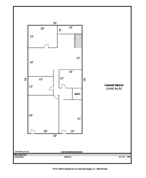 516 SW 47th Ave, Amarillo, TX à louer Plan d’étage– Image 1 sur 1