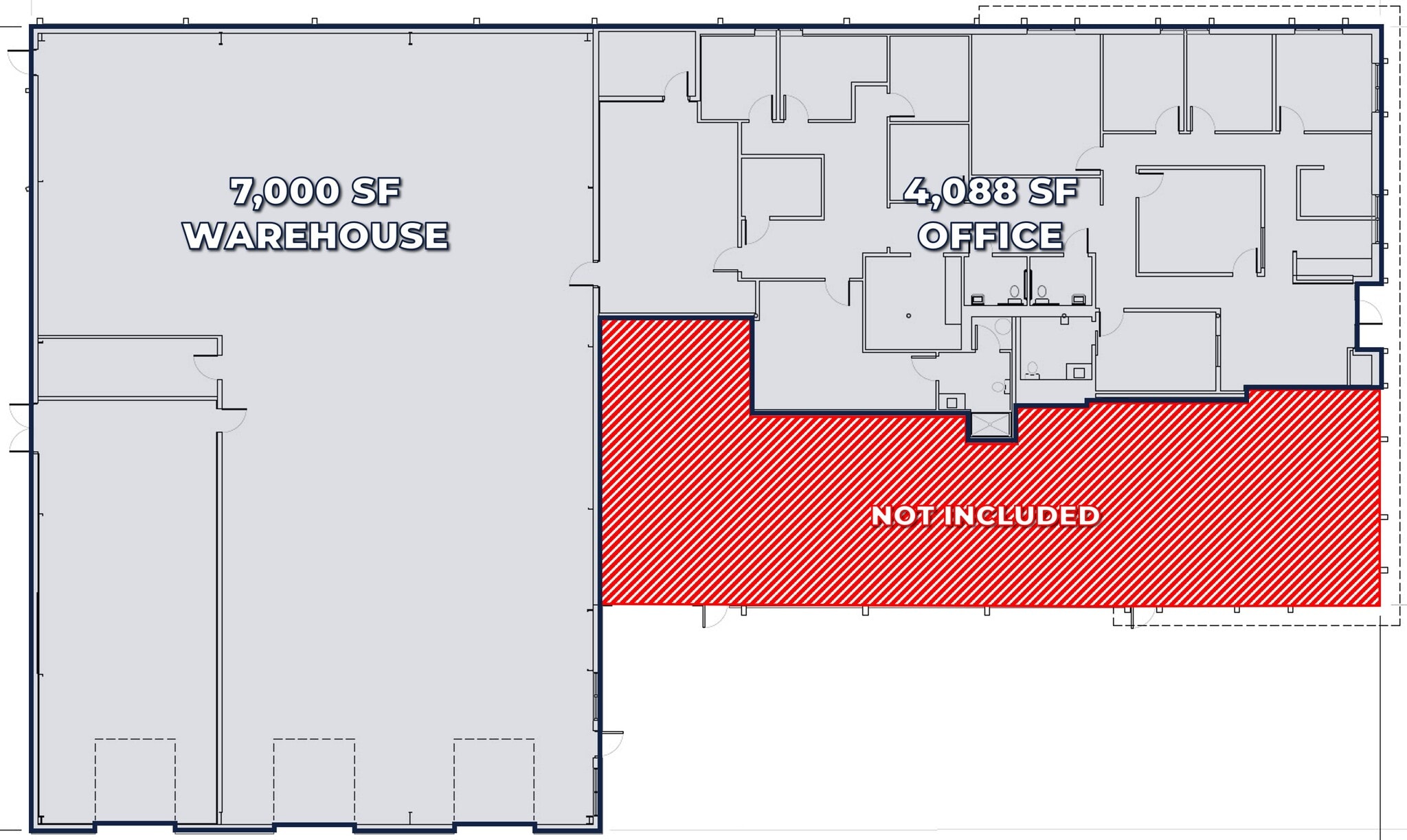 7400 W Whitepine W, Richmond, VA à louer Plan d’étage– Image 1 sur 1
