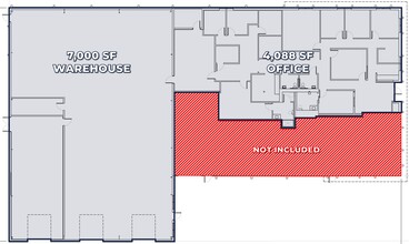 7400 W Whitepine W, Richmond, VA à louer Plan d’étage– Image 1 sur 1