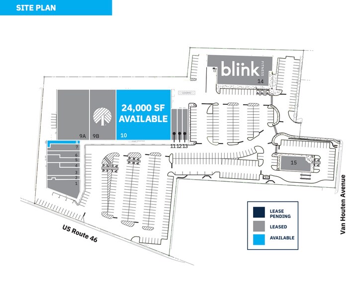 1006 US Highway 46, Clifton, NJ à louer - Plan d’étage – Image 3 sur 3