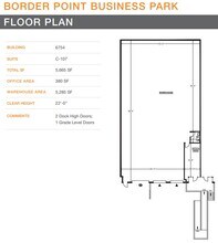 6774 Calle De Linea, San Diego, CA à louer Plan d’étage– Image 1 sur 2