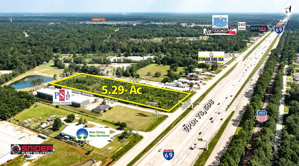 18556 US Highway 59, New Caney, TX à vendre - Photo principale – Image 1 sur 9