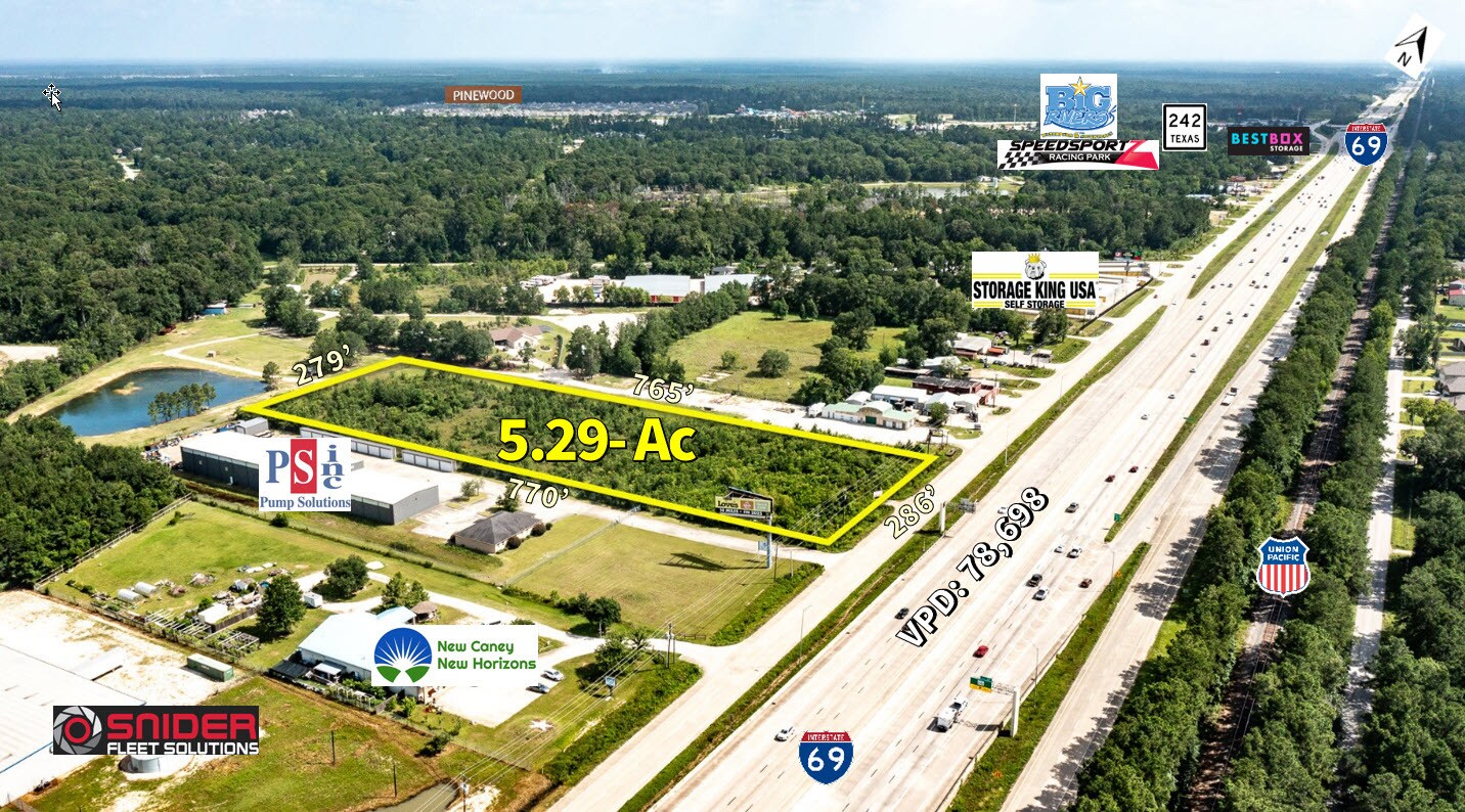 18556 US Highway 59, New Caney, TX à vendre Photo principale– Image 1 sur 10