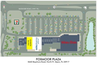 5660 Bayshore Rd, North Fort Myers, FL à louer Plan de site– Image 1 sur 1