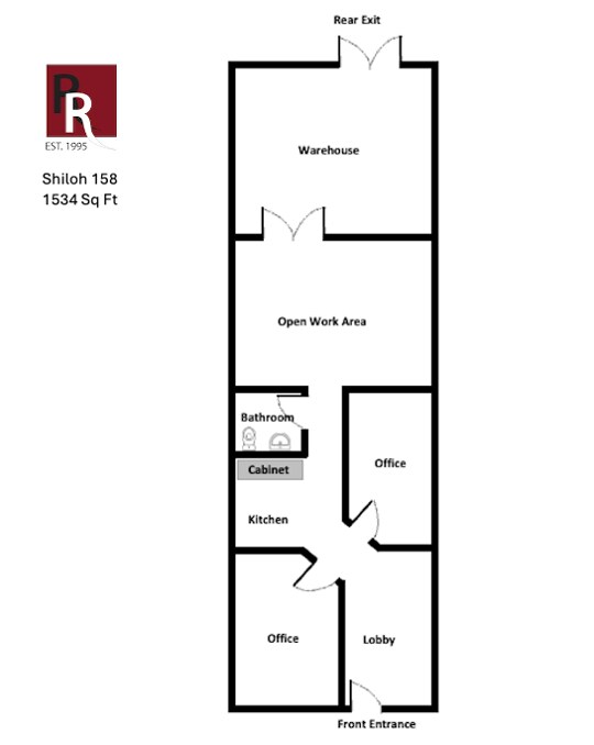 12035 Shiloh Rd, Dallas, TX à louer Plan d’étage– Image 1 sur 1