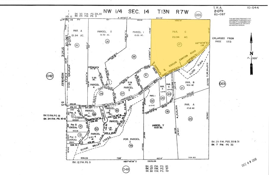 2185 Ogulin Canyon Rd, Clearlake, CA à vendre - Plan cadastral – Image 2 sur 10