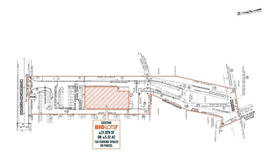 550 Mt Pleasant Ave, Dover, NJ à louer - Plan de site – Image 3 sur 7