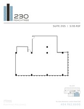 230 Peachtree St NW, Atlanta, GA à louer Plan de site– Image 1 sur 1