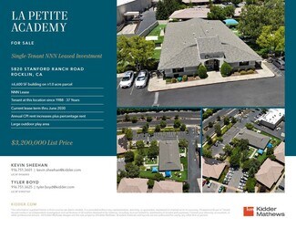 Plus de détails pour 5820 Stanford Ranch Rd, Rocklin, CA - Local commercial à vendre
