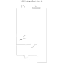 410 Princeland Ct, Corona, CA à louer Plan d’étage– Image 2 sur 2